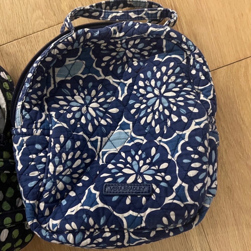Blue Vera Bradley Lunch Box